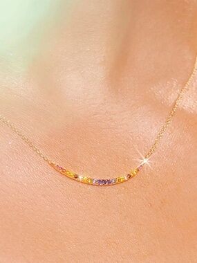 Tai Rainbow Arc Necklace